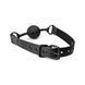 Повітропроникний кляп Bedroom Fantasies: Breathable Silicone Ball Gag, чорний 106828 фото 2