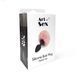 Силиконовая анальная пробка М Art of Sex - Silicone Butt plug Rabbit Tail, Розовый 104671 фото 4