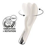 Вибратор-кролик с ротацией Satisfyer Spinning Rabbit 1 Beige, 3 мотора 109640 фото