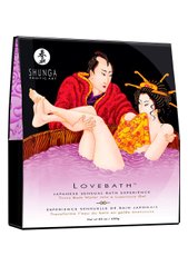 Гель для ванни Shunga LOVEBATH – Sensual Lotus 650 г, робить воду ароматним желе зі SPA-ефектом 100663 фото