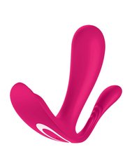 Двойной смарт-вибратор в трусики Satisfyer Top Secret+ Pink 104711 фото