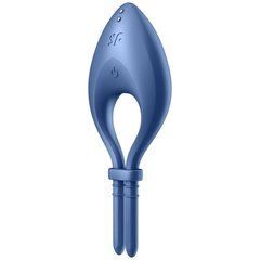 Екційне кільце Satisfyer Bullseye Blue 104085 фото