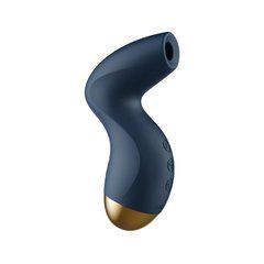 Вакуумний кліторальний стимулятор Svakom Pulse Pure Navy Blue, 5 режимів, 5 інтенсивностей у кожному 105053 фото