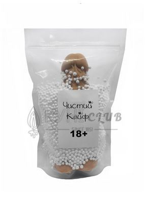 Крафтовое мыло-член с присоской Чистый Кайф Brown size XL натуральное 101335 фото