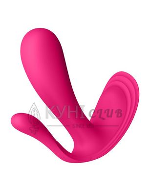 Подвійний смарт-вібратор у трусики Satisfyer Top Secret+ Pink 104711 фото