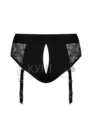 Мереживні труси для страпону з підв'язками для панчох Strap-On-Me DIVA HARNESS - XL 103012 фото