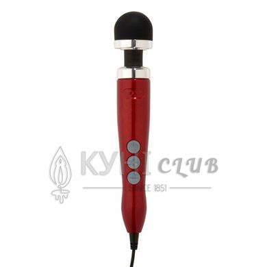 Вібромасажер DOXY Die Cast 3 Candy Red, дуже потужний, живлення 220В, металевий корпус 101210 фото