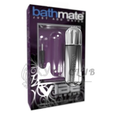 Вібропуля Bathmate Vibe Bullet Chrome, глибока потужна вібрація 109442 фото