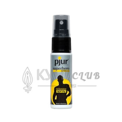 Пролонгирующий спрей pjur Superhero Strong Spray 20 ml, с экстрактом имбиря, впитывается в кожу 101299 фото