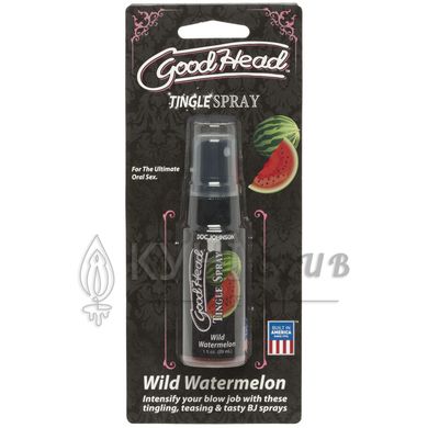 Спрей для мінету Doc Johnson GoodHead Tingle Spray - Watermelon (29 мл) зі стимулювальним ефектом 103958 фото