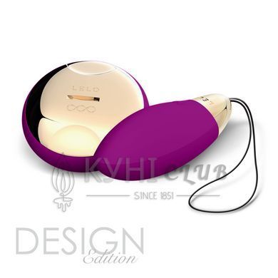 Віброяйце LELO Lyla 2 Deep Rose, водонепроникне, пульт ДК з вібрацією, технологія SenseMotion 106698 фото