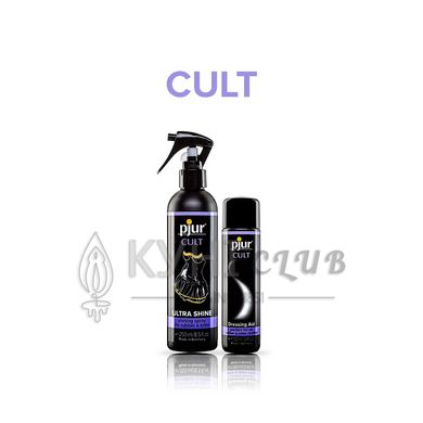 Спрей для догляду за одягом із гуми та латексу pjur Cult Ultra Shine 250 мл, надає блиску 100219 фото