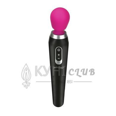 Потужний вібромасажер PalmPower Extreme - Pink, 7 режимів, гнучка головка, перезаряджуваний 101607 фото