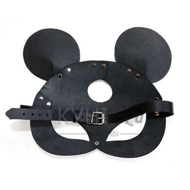 Кожаная маска мышки Art of Sex - Mouse Mask, цвет Черный 107664 фото