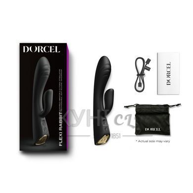 Вибратор-кролик Dorcel FLEXI RABBIT BLACK 105137 фото