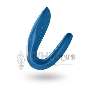 Вібратор для пар Satisfyer Double Whale з двома моторчиками 109386 фото