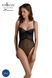 Боді Passion KERRIA BODY black, S/M, з високими вирізами та верхом балконет 108508 фото 1