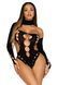 Бесшовное боди на одно плечо Leg Avenue Seamless thong back bodysuit, One Size, черное 107117 фото 4