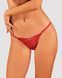 Кружевные стринги Obsessive Lacelove thong M/L Red, низкая посадка 106664 фото 1
