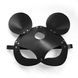 Кожаная маска мышки Art of Sex - Mouse Mask, цвет Черный 107664 фото 3
