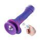 Фалоімітатор 8.2&Prime; з вібрацією для секс-машин Hismith Purple Silicone Dildo with Vibe, KlicLok 104194 фото 1