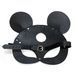 Кожаная маска мышки Art of Sex - Mouse Mask, цвет Черный 107664 фото 4