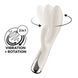 Вібратор-кролик з ротацією Satisfyer Spinning Rabbit 1 Beige, 3 мотори 109640 фото 1