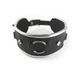 Ошейник из натуральной кожи со стразами и кольцом Art of Sex - Collar Ring 103112 фото 2