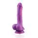Фалоімітатор 8.2&Prime; з вібрацією для секс-машин Hismith Purple Silicone Dildo with Vibe, KlicLok 104194 фото 2