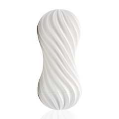 Мастурбатор Tenga Flex Silky White зі змінною інтенсивністю, можна скручувати 109388 фото