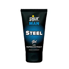 Гель для пеніса стимулювальний pjur MAN Steel Gel 50 ml з екстрактом паприки та ментолом 101301 фото