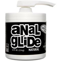 Анальна змазка на олійній основі Doc Johnson Anal Glide Natural (127 г) тривале ковзання 109022 фото