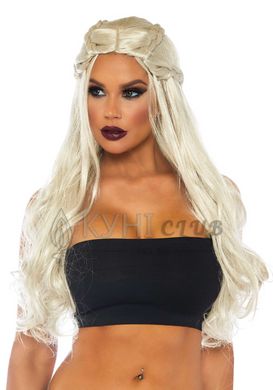 Перука Дейєнеріс Таргарієн Leg Avenue Braided long wavy wig Blond, платинова, довжина 81 см 105910 фото