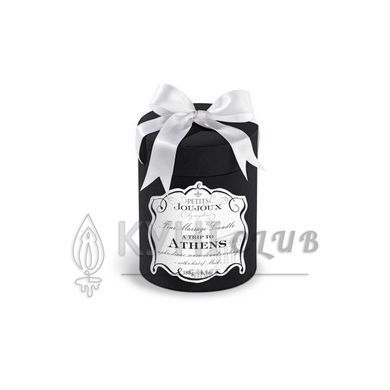 Массажная свечa Petits Joujoux - Athens - Musk and Patchouli (190 г) роскошная упаковка 108907 фото