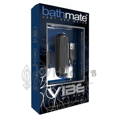 Вібропуля Bathmate Vibe Bullet Black, глибока потужна вібрація 109443 фото