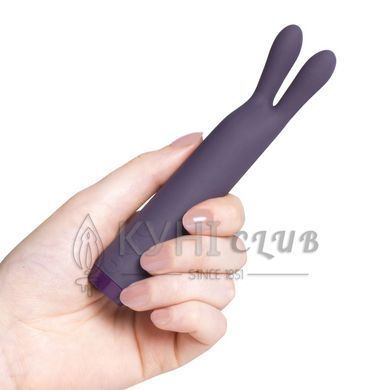 Вибратор с ушками Je Joue - Rabbit Bullet Vibrator Purple, глубокая вибрация 101126 фото