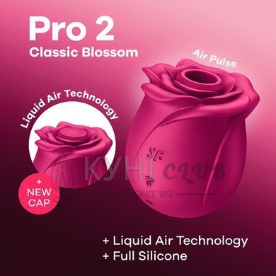 Вакуумний кліторальний стимулятор Satisfyer Pro 2 Classic Blossom, технологія Liquid Air 106743 фото