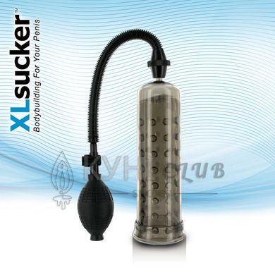 Вакуумна помпа XLsucker Penis Pump Black для члена довжиною до 18см, діаметр до 4 см 100488 фото