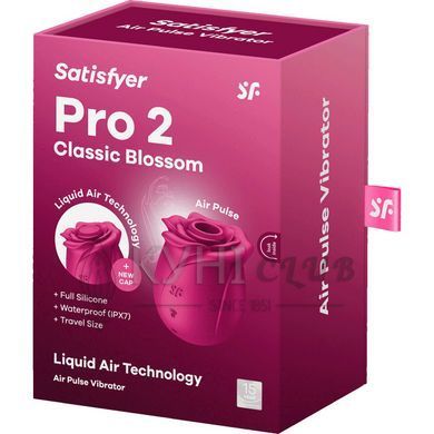 Вакуумний кліторальний стимулятор Satisfyer Pro 2 Classic Blossom, технологія Liquid Air 106743 фото