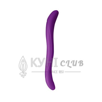 Подвійний фалоімітатор Wooomy Twoooney Semirealistic Double Dong Purple, діаметр 3 та 3,8 см 106188 фото