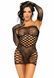 Leg Avenue 2 PC Tube dress and gloves OS Black 105860 фото 4