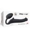 Безремневой страпон Strap-On-Me Black M, полностью регулируемый, диаметр 3,3см 101860 фото 3