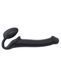 Безремневой страпон Strap-On-Me Black M, полностью регулируемый, диаметр 3,3см 101860 фото 1