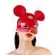 Кожаная маска мышки Art of Sex - Mouse Mask, цвет Красный 107665 фото 1