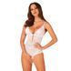 Еротичне напівпрозоре боді Obsessive Heavenlly crotchless teddy XL/2XL, з доступом 106131 фото 1