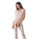 Бодістокінг Passion BS061 white, комбінезон, імітація панчох 100753 фото 1