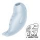 Вакуумний кліторальний стимулятор з вібрацією Satisfyer Seal You Soon, 2 незалежні мотори 109641 фото 1