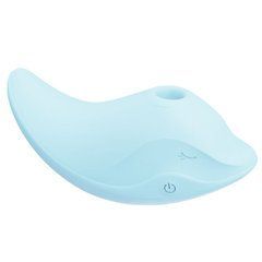 Вібратор та вакуумний стимулятор CuteVibe Heidi Blue 104535 фото