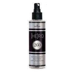 Чоловічий спрей-міст для тіла із феромонами Sensuva HE(RO) 260 Пройняті Body Mist for Him 102779 фото