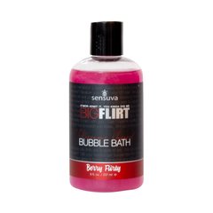 Пена для ванны Sensuva — Big Flirt Pheromone Bubble Bath — Berry Flirty (237 мл) 105821 фото